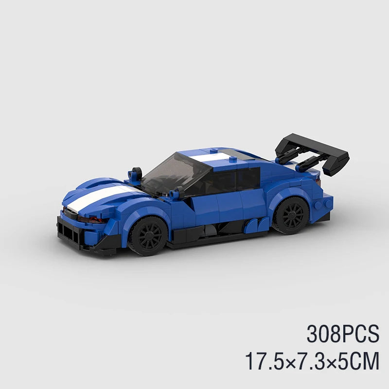 lego Car Rally Sport Vehicle Racer ae86 M8 Model Building Blocks R34 Racing Super Technique Brick Christmas Gift