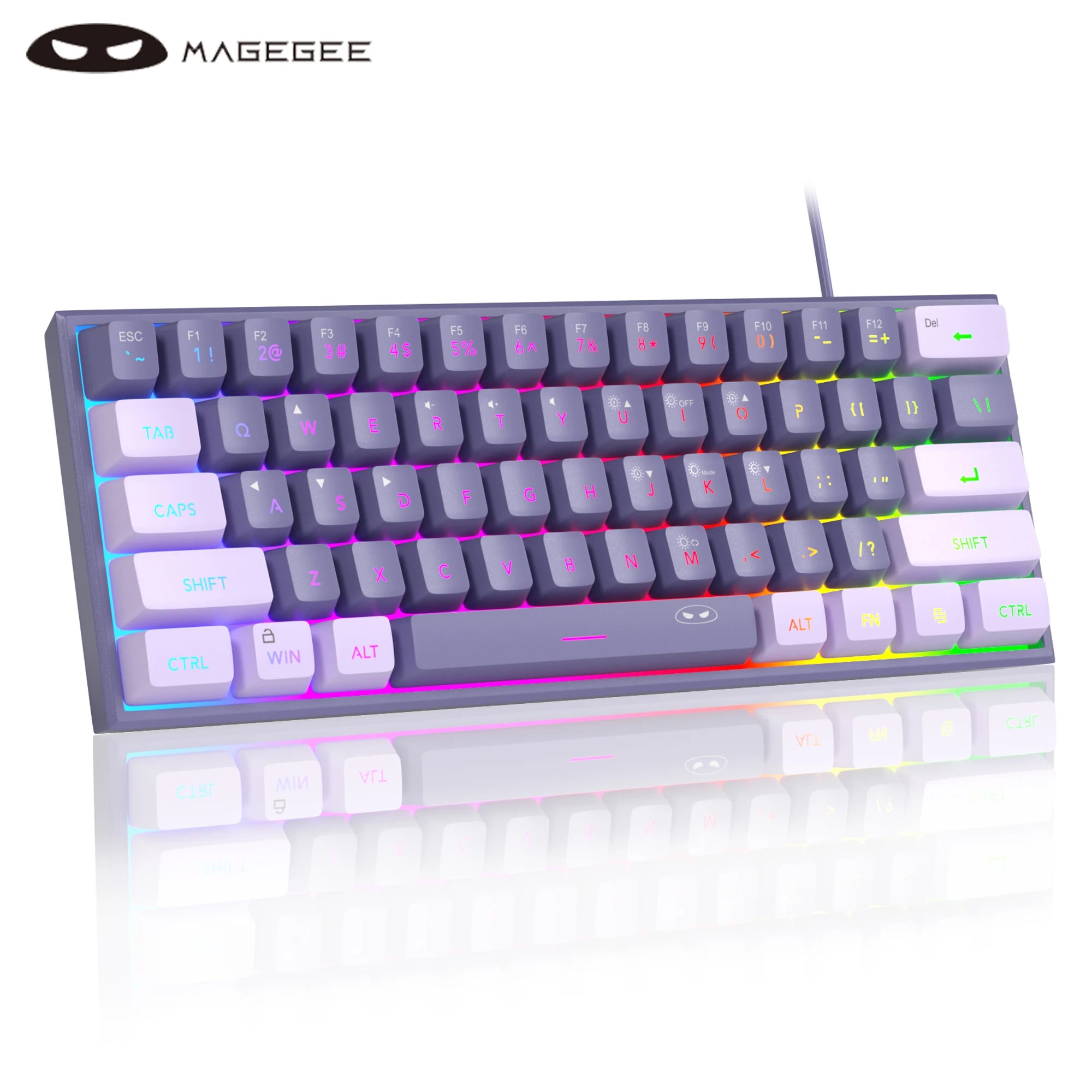 Gaming Keyboard, RGB ,Waterproof Mechanical