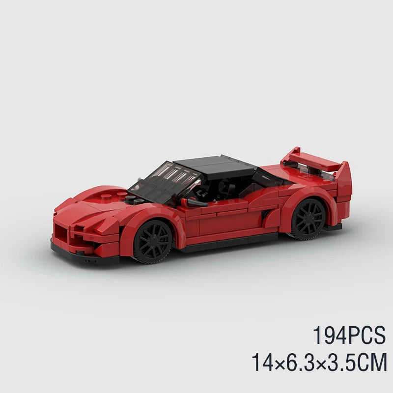 lego Car Rally Sport Vehicle Racer ae86 M8 Model Building Blocks R34 Racing Super Technique Brick Christmas Gift