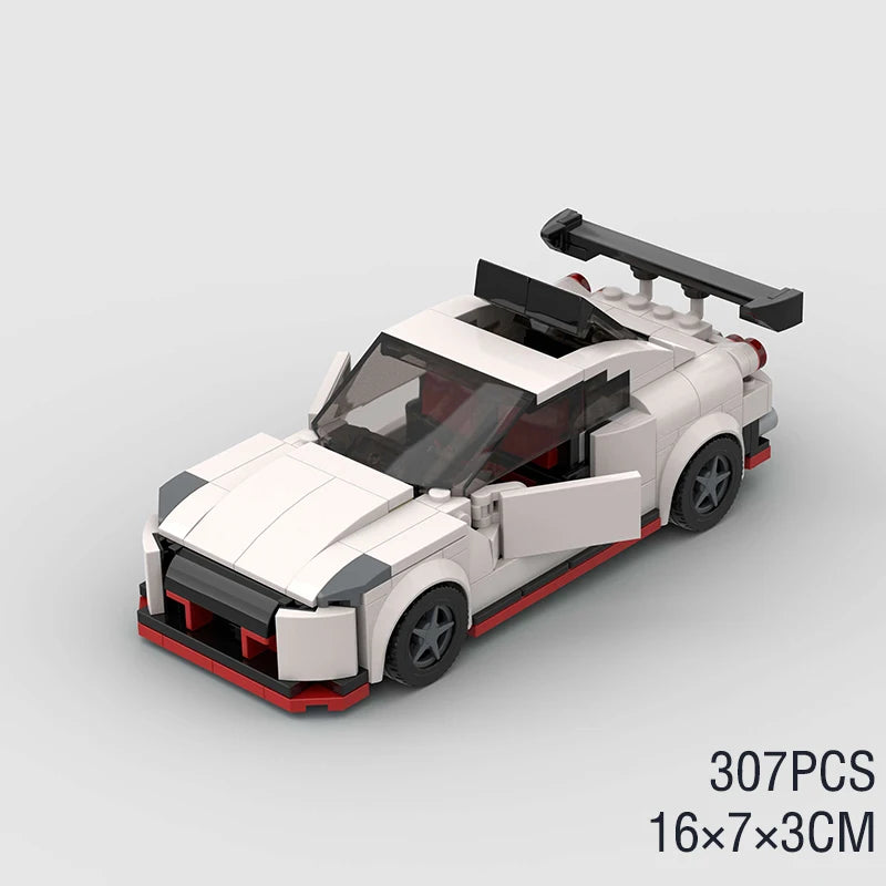 lego Car Rally Sport Vehicle Racer ae86 M8 Model Building Blocks R34 Racing Super Technique Brick Christmas Gift