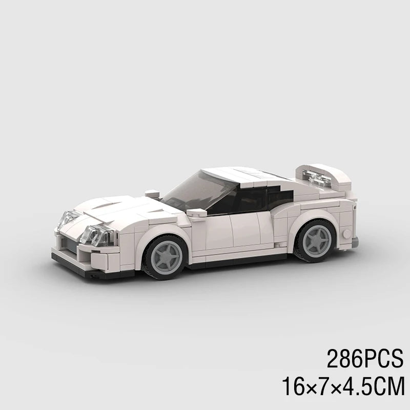 lego Car Rally Sport Vehicle Racer ae86 M8 Model Building Blocks R34 Racing Super Technique Brick Christmas Gift
