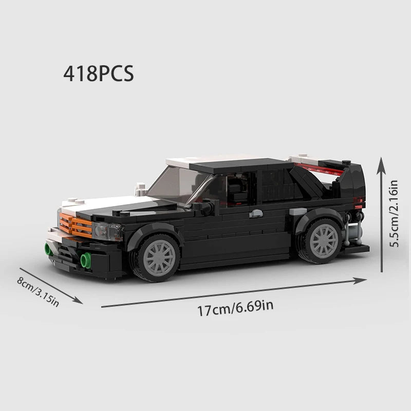 lego Car Rally Sport Vehicle Racer ae86 M8 Model Building Blocks R34 Racing Super Technique Brick Christmas Gift
