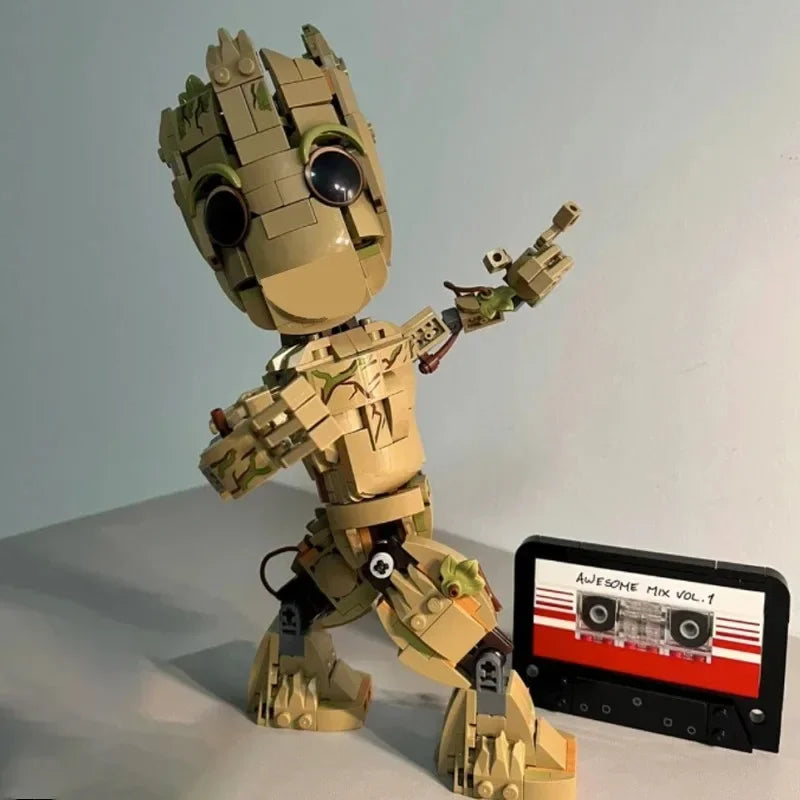 I Am Groots lego Building Kit Toys Bricks Tree Baby Groots Model Play Display Gift For Kids Christmas Gift