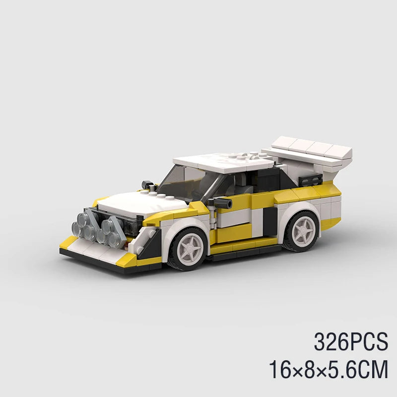 lego Car Rally Sport Vehicle Racer ae86 M8 Model Building Blocks R34 Racing Super Technique Brick Christmas Gift