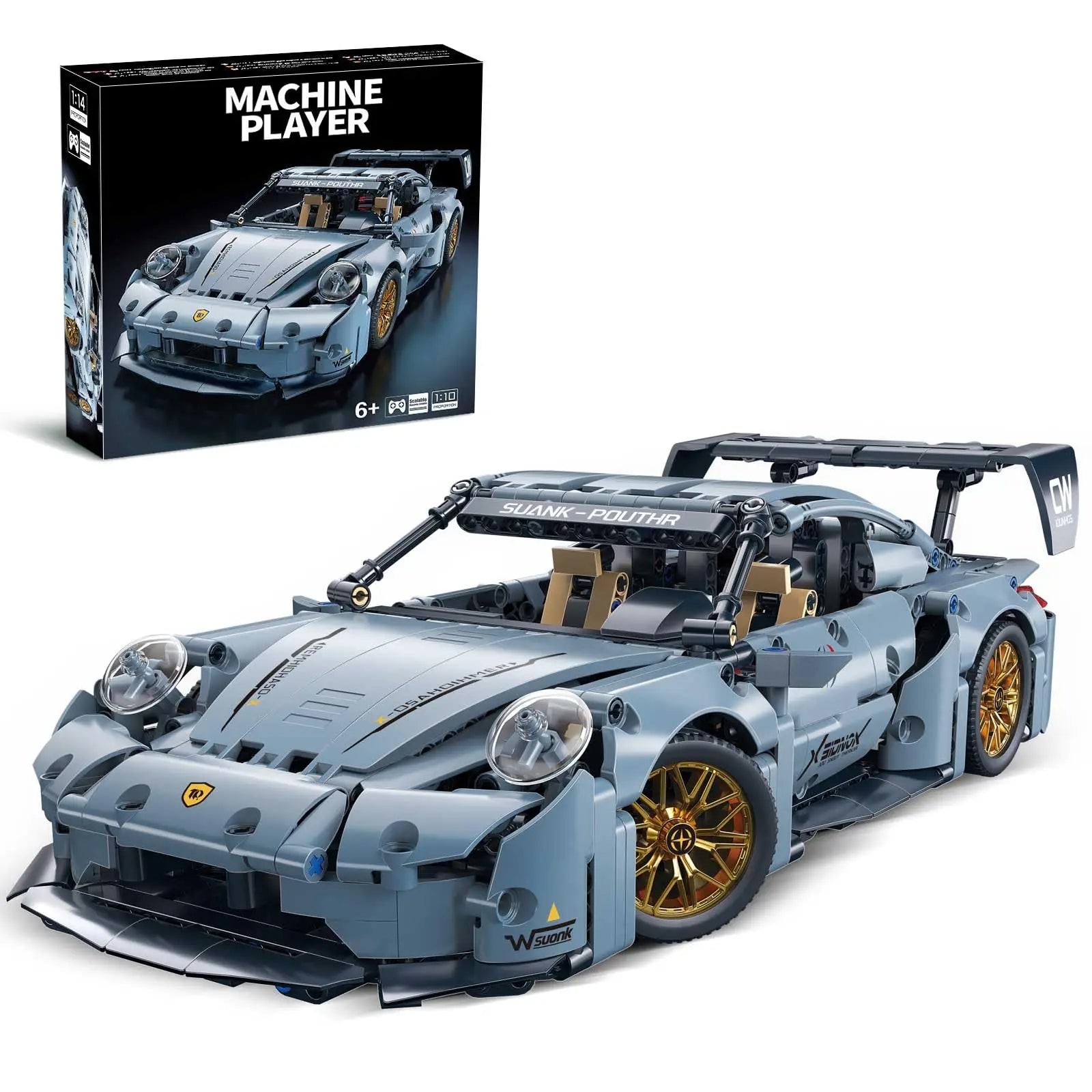 Lego Technical porshe blue 973pcs
