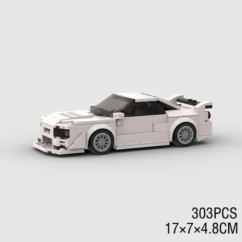 lego Car Rally Sport Vehicle Racer ae86 M8 Model Building Blocks R34 Racing Super Technique Brick Christmas Gift