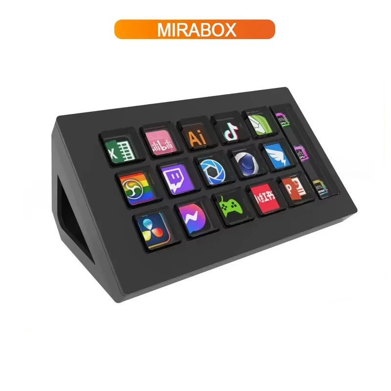StreamDeck Mini Visual Keyboard 15Keys