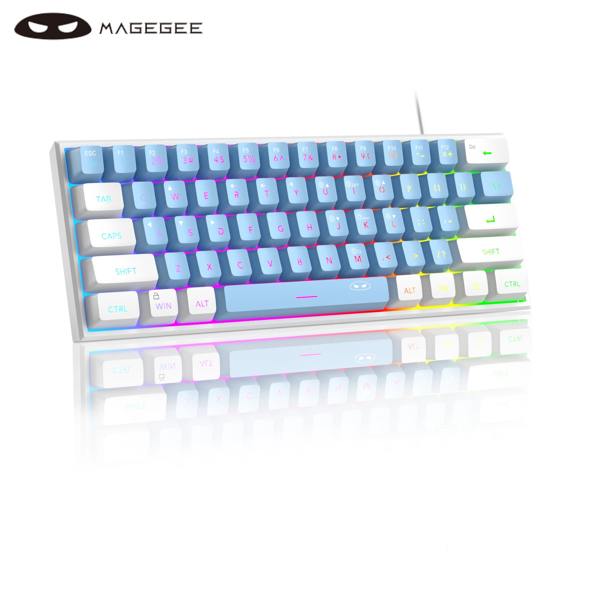 Gaming Keyboard, RGB ,Waterproof Mechanical