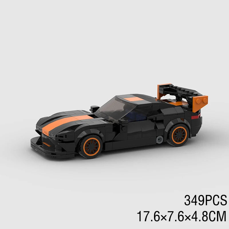 lego Car Rally Sport Vehicle Racer ae86 M8 Model Building Blocks R34 Racing Super Technique Brick Christmas Gift
