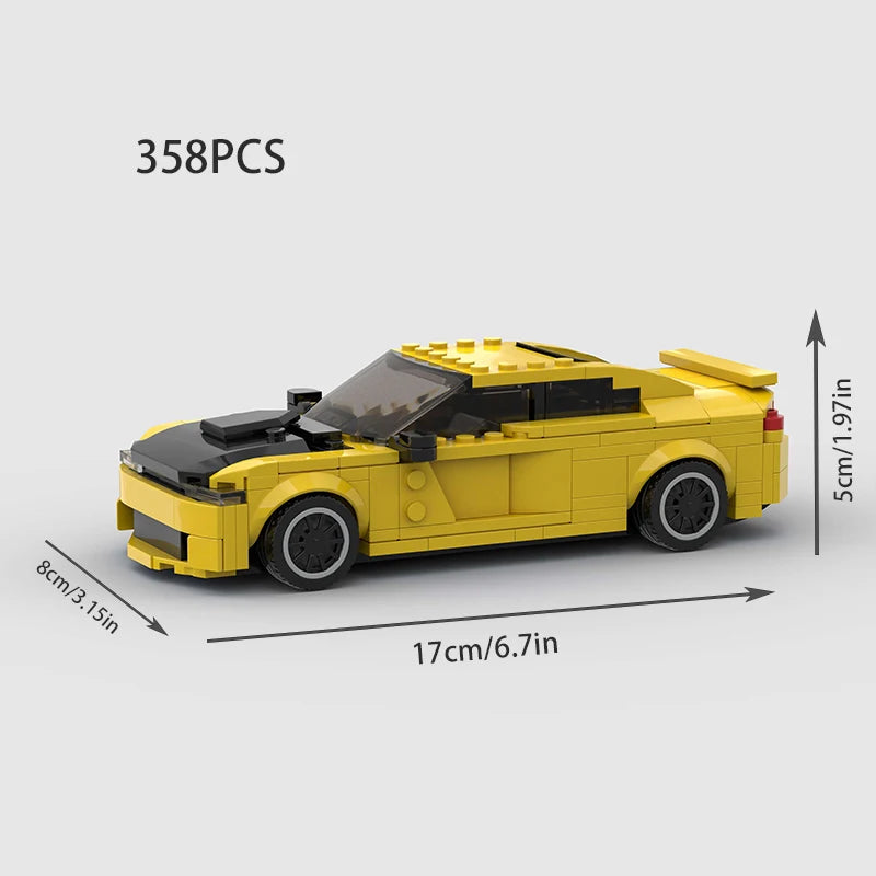 lego Car Rally Sport Vehicle Racer ae86 M8 Model Building Blocks R34 Racing Super Technique Brick Christmas Gift