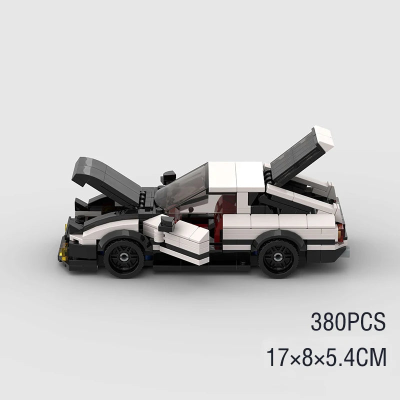 lego Car Rally Sport Vehicle Racer ae86 M8 Model Building Blocks R34 Racing Super Technique Brick Christmas Gift