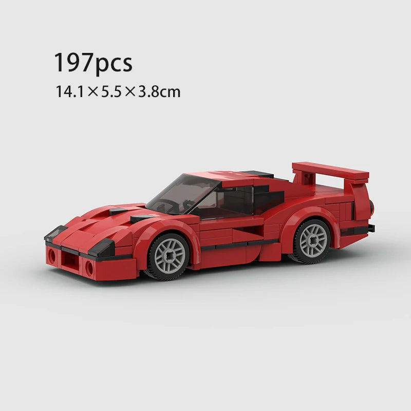 lego Car Rally Sport Vehicle Racer ae86 M8 Model Building Blocks R34 Racing Super Technique Brick Christmas Gift