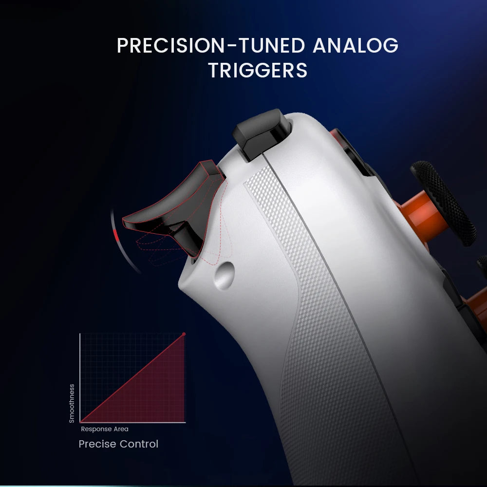 universal gaming controller Bluetooth, Dongle, Wired for Switch, Android, IOS, PC & Steam Games