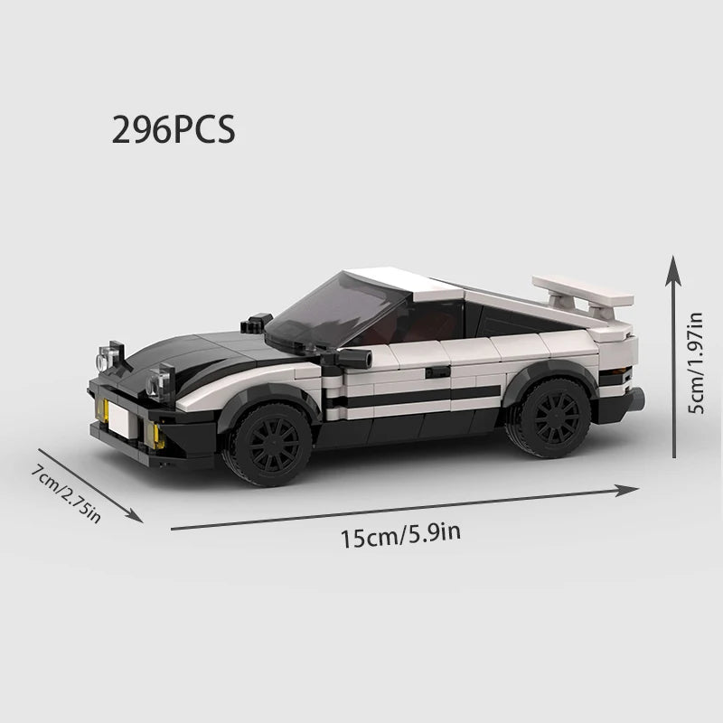lego Car Rally Sport Vehicle Racer ae86 M8 Model Building Blocks R34 Racing Super Technique Brick Christmas Gift