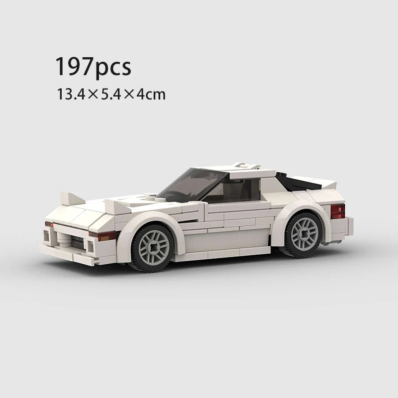 lego Car Rally Sport Vehicle Racer ae86 M8 Model Building Blocks R34 Racing Super Technique Brick Christmas Gift