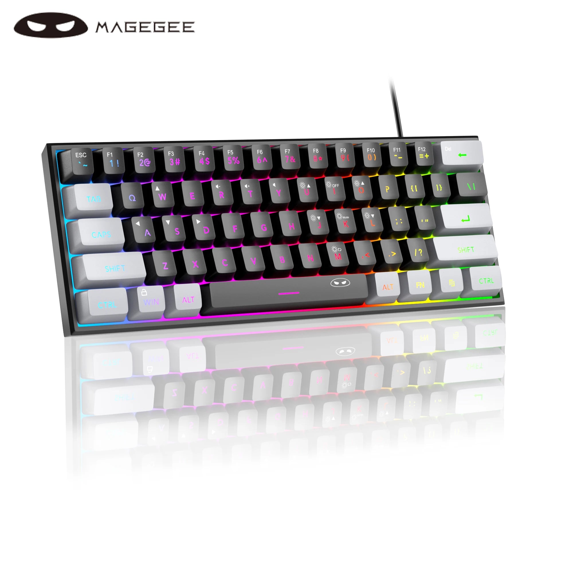 Gaming Keyboard, RGB ,Waterproof Mechanical