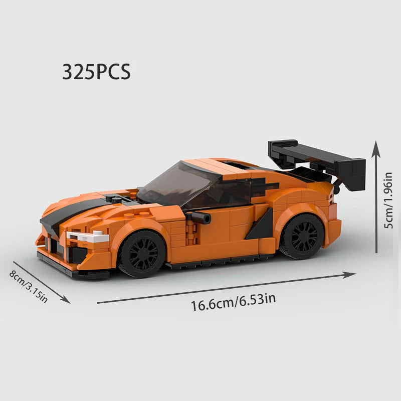 lego Car Rally Sport Vehicle Racer ae86 M8 Model Building Blocks R34 Racing Super Technique Brick Christmas Gift