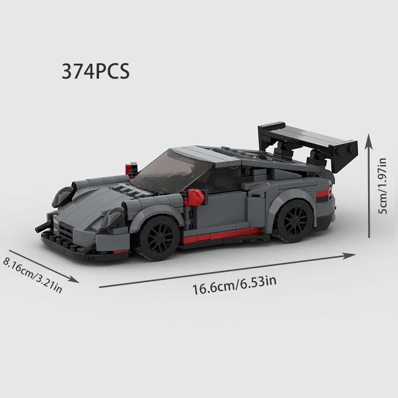 lego Car Rally Sport Vehicle Racer ae86 M8 Model Building Blocks R34 Racing Super Technique Brick Christmas Gift