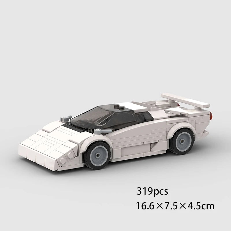 lego Car Rally Sport Vehicle Racer ae86 M8 Model Building Blocks R34 Racing Super Technique Brick Christmas Gift