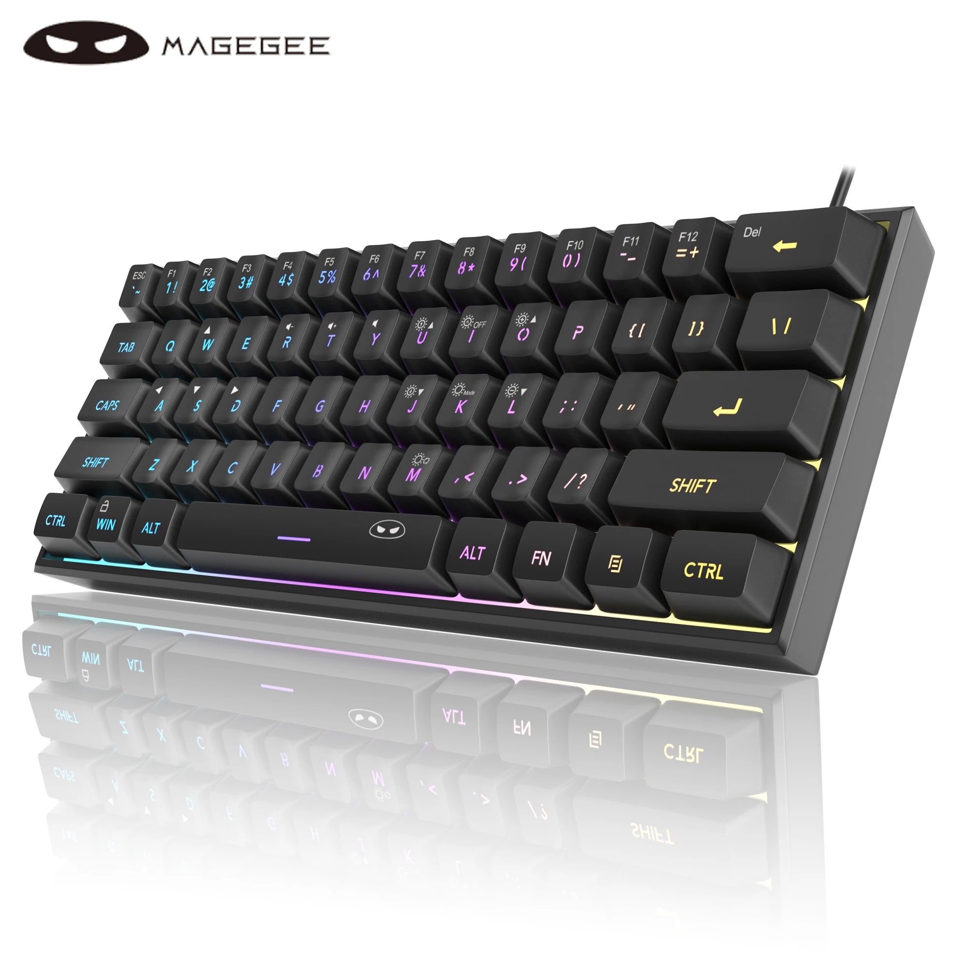Gaming Keyboard, RGB ,Waterproof Mechanical